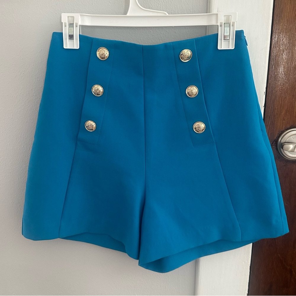 Zara Vibrant Blue Skirt